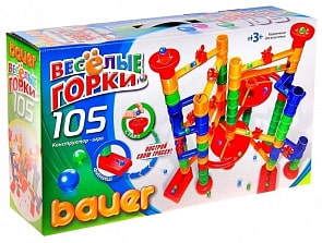 Конструктор «Весёлые горки», 105 элемента (Кроха, 274b) Конструктор «Весёлые горки», 105 элемента (Кроха, 274b)
