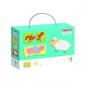 Пазл-парочки - Домашние животные (Dodo, R300115)