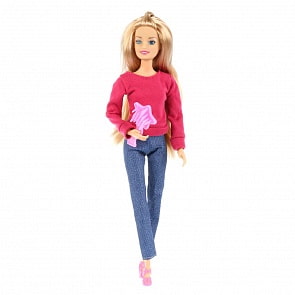 Кукла - София, 29 см в модной одежде с аксессуарами (Карапуз, 66299-S-BB