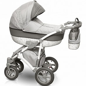 Детская коляска Camarelo Figaro 2 в 1, серая (Camarelo, Fi_2)
