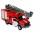 Машина Пожарная ГАЗон Next 22 см свет-звук брызгает водой двери открываются пластиковая  - миниатюра №2
