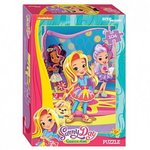 Пазлы – Санни Дэй, 104 детали (Step Puzzle, 82207)