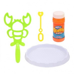 Мыльные пузыри Морские обитатели, 2 аксессуара, 60 мл, блистер (Наша Игрушка, 197-11) (ассортимент)