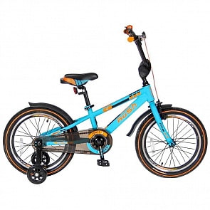 Двухколесный велосипед Rush Sport, диаметр колес 18 дюймов, бирюзовый (Velolider, 5545RT)