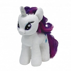 Мягкая игрушка пони Рарити (Rarity). My Little Pony. (TY Inc., 41008)
