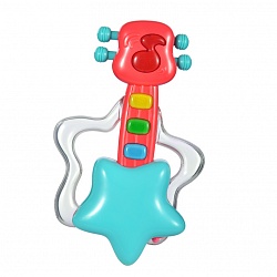 Музыкальная игрушка – Гитара, свет и звук (Жирафики, 939553) - миниатюра