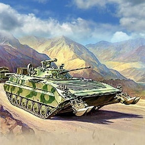 Модель для склеивания - Советский БМП-2Д (Звезда, 3555з)