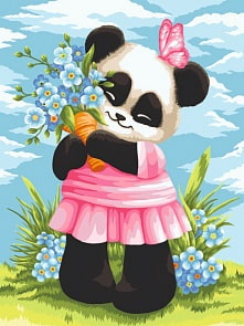 Рисование по номерам на холсте - Букет для тебя, 40 х 50 (Фабрика Творчества, S031)