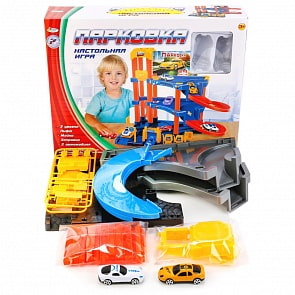 Игровой набор - Парковка с 2-я машинками (Играем вместе, B1349246-Rsim) 