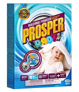 Стиральный порошок Baby, картонная коробка 400 г (Prosper, 602-WP57555)