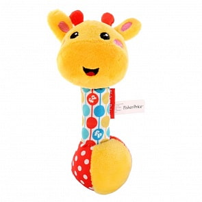 Погремушка с пищалкой Fisher Price - Жираф (Умка, GH73149)