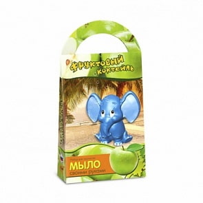 Набор из серии Мыло своими руками – Фруктовый коктейль с формочкой слоника (Аромофабрика, С0204sim)