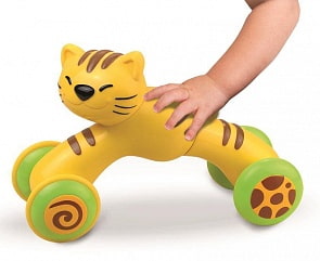 Каталка серия - Нажми и поедет - Котенок (Hap-p-Kid, 3976)