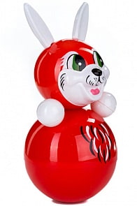 Неваляшка – Заяц, 22,5 см. Несколько расцветок (Котовск, 6С-014sim) Неваляшка – Заяц, 22,5 см. Несколько расцветок (Котовск, 6С-014sim)