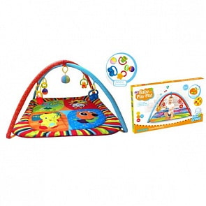 Детский игровой коврик Baby Play Mat с погремушками на подвеске (Shantou, B1382145sim) 