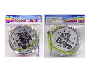Барабан, диаметр 20 см (Junfa Toys, D-00081)