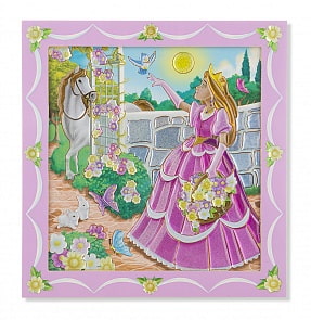 Мозаика - Принцесса в саду из серии Творчество (Melissa&Doug, 9430M_md)