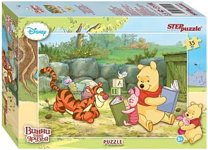 Пазл ДИСНЕЙ Винни и его друзья, 35 элементов (Step Puzzle, 91115)