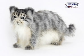 Манул стоящий, 30 см (Hansa, 7077)