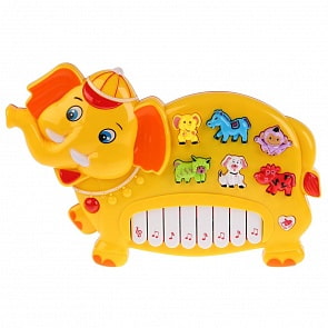 Обучающее пианино, 26 стихов и песен, стихи М. Дружининой, свет и звук (Умка, B1084060-R)