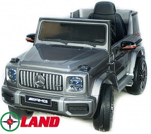 Электромобиль Mercedes-Benz G63 AMG серебряного цвета, ToyLand, bbh-0003 Электромобиль Mercedes-Benz G63 AMG серебряного цвета, ToyLand, bbh-0003