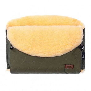 Муфта меховая для коляски Nuovita Polare Pesco Khaki/Хаки (Nuovita, NUO-mPOLP_2123)