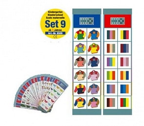 Набор заданий 9 Флокардс - Детский сад от 3 лет (Magnetspiele, 8509k)