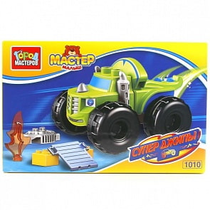 Конструктор - Мастер Малыш - Супер джипы, 11 деталей (Город мастеров, LL-1010-Rsim)