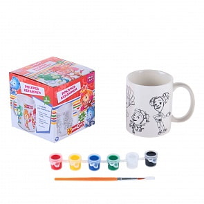 Кружка для росписи Фиксики (Multiart, 71-27sim)