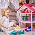 Трехэтажный домик для куклы с 14 предметами мебели - Роза Хутор  - миниатюра №5