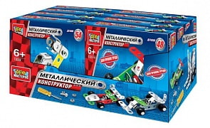 Конструктор металлический, несколько видов (Город Мастеров, WW-1222-Rsim)