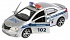 Машинка металлическая инерционная – Toyota Corolla Полиция, 12 см., открываются двери и багажник  - миниатюра №2