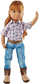 Кукла Хлоя Kruselings ковбой, 23 см (Kruselings, 0126870)