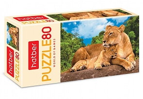 Пазлы - Мамина любовь, 80 элементов (Hatber, 80ПЗ5-12110)