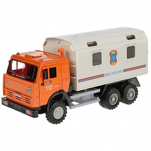 Грузовик МЧС, свет и звук, открывающиеся двери, откидывается кабина (Playsmart, A532-H36007)