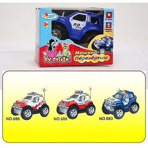 Машина-перевертыш на батарейках (Играем вместе, A033-TC-Npsim)