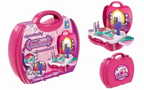 Игровой набор в чемоданчике – Профи Стилист, 21 предмет (1toy, Т59014)