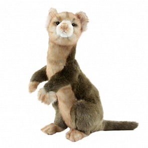 Мягкая игрушка Хорек коричневый, 32 см (Hansa, 4556)