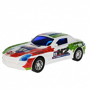 Машина инерционная, свет + звук, разные цвета (B1852506) (ассортимент)