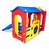 Детский игровой комплекс для дома и улицы: игровой домик, детская горка, детские качели, лаз  - миниатюра №12