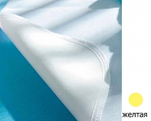 Непромокаемая махровая пеленка, желтая (Qu Aqua, 00-0015223_желтая)