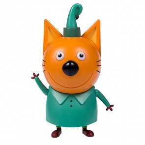 Фигурка Три кота - Компот 15 см, звук (1toy, Т16182)