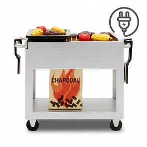 Игровой набор для домика Стокгольм - Набор для барбекю (Lundby, LB_60904900)