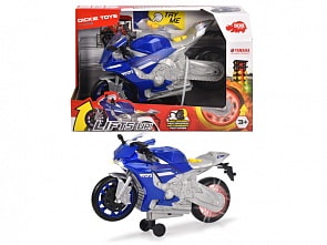 Мотоцикл Yamaha R1, 26 см, свет, звук (Dickie Toys, 3764015)