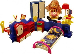 Игровой набор мебели - Кристина (ПК Форма, С-43-Ф)