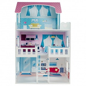 Кукольный дом - Валери Шарм с интерьером и мебелью, 6 предметов (Paremo, PD318-22)