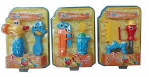 Набор инструментов Малыш-Профи по 2шт, свет, звук, 3 вида (1toy, Т55986) (ассортимент)