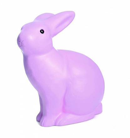 Ночник - Кролик, розовый 25 см 