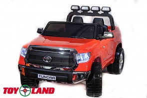 Электромобиль Джип Toyota Tundra 2.0, красный краска, свет и звук (ToyLand, JJ2255_красный)