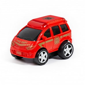 Автомобиль Крутой Вираж – Пожарный инерционный (Полесье, П-78988)